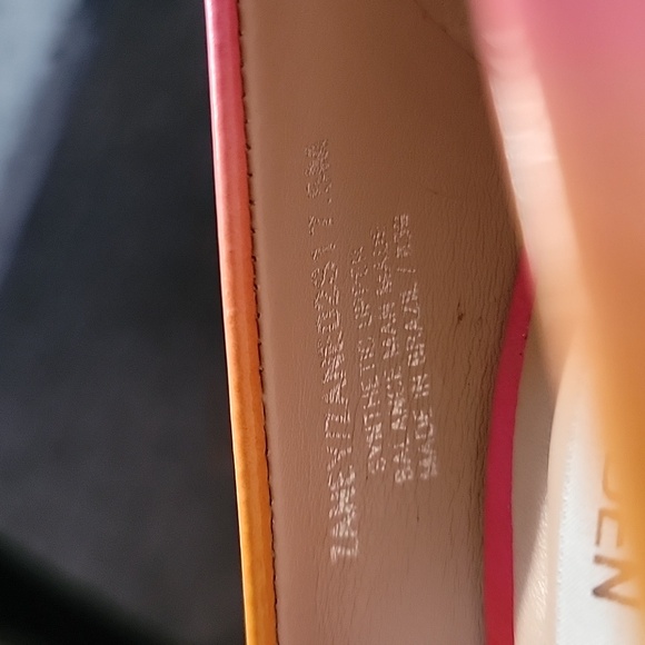 Steve Madden Zaney High Heel Pumps Synthetic Leather Rainbow Size 7.5M - Picture 8 of 10